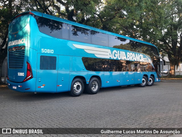 Viação Águia Branca 50810 na cidade de São Paulo, São Paulo, Brasil, por Guilherme Lucas Martins De Assunção. Número da foto: #9577357.