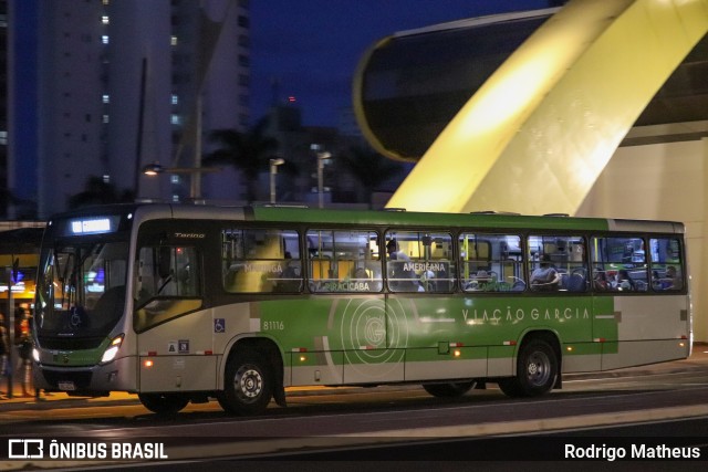 Viação Garcia 81116 na cidade de Maringá, Paraná, Brasil, por Rodrigo Matheus. Número da foto: #9579984.