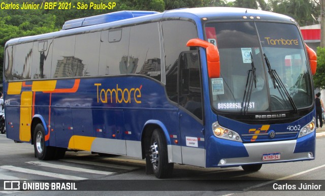 Transportadora Turística Tamboré 4062 na cidade de São Paulo, São Paulo, Brasil, por Carlos Júnior. ID da foto: 9579957.