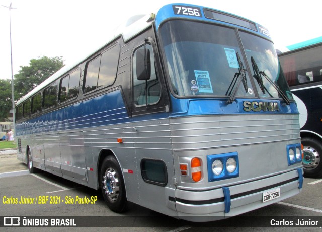 Ônibus Particulares 7256 na cidade de São Paulo, São Paulo, Brasil, por Carlos Júnior. ID da foto: 9580065.