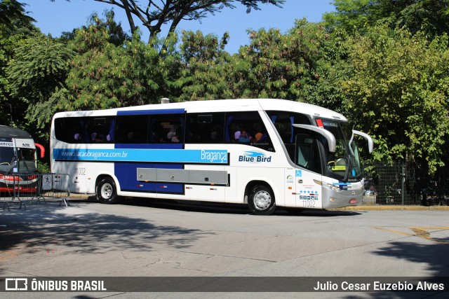 Auto Viação Bragança 11002 na cidade de São Paulo, São Paulo, Brasil, por Julio Cesar Euzebio Alves. Número da foto: #9577433.