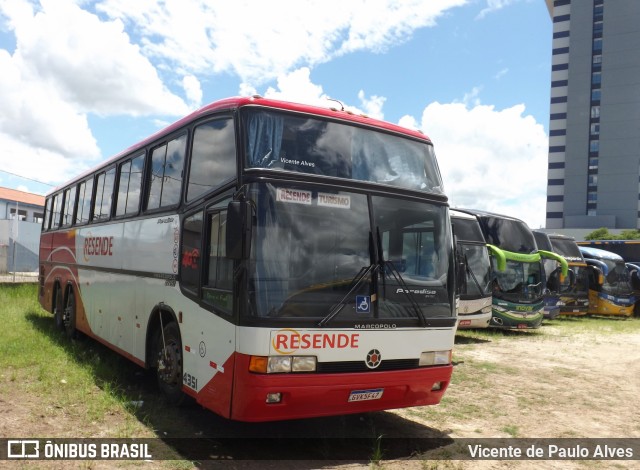 Resende Turismo 4350 na cidade de Aparecida, São Paulo, Brasil, por Vicente de Paulo Alves. Número da foto: #9577864.