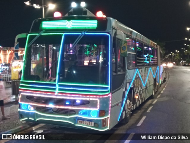 Bus Balada B2 9611 na cidade de Caraguatatuba, São Paulo, Brasil, por William Bispo da Silva. Número da foto: #9577064.