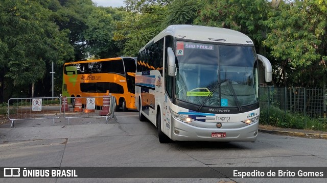 Auto Viação Bragança 11007 na cidade de São Paulo, São Paulo, Brasil, por Espedito de Brito Gomes. Número da foto: #9578768.