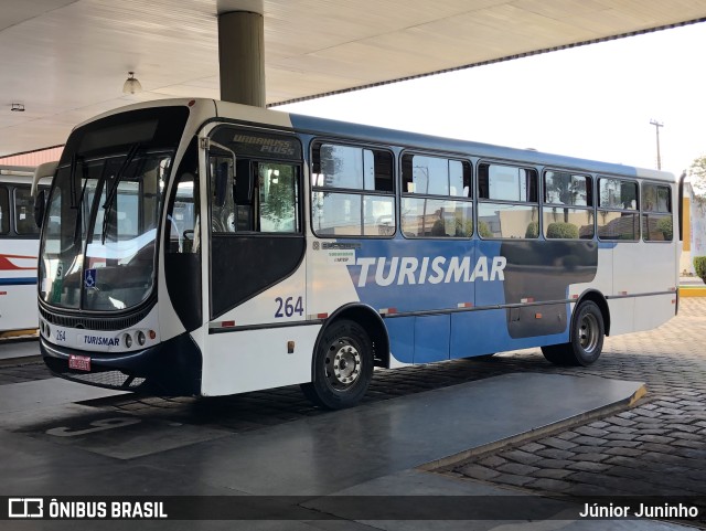 Turismar Transporte e Turismo 264 na cidade de Garça, São Paulo, Brasil, por Júnior Juninho. Número da foto: #9578979.
