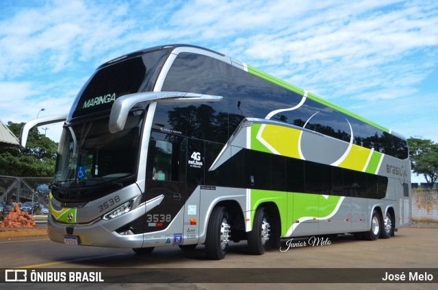 Brasil Sul Linhas Rodoviárias 3538 na cidade de Maringá, Paraná, Brasil, por José Melo. Número da foto: #9582482.