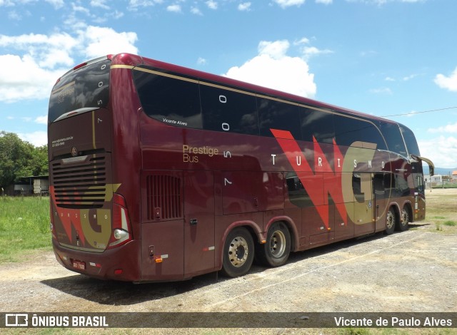 WG Turismo 7500 na cidade de Aparecida, São Paulo, Brasil, por Vicente de Paulo Alves. Número da foto: #9582405.