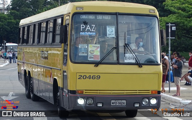 Viação Itapemirim 20469 na cidade de São Paulo, São Paulo, Brasil, por Claudio Luiz. Número da foto: #9580853.