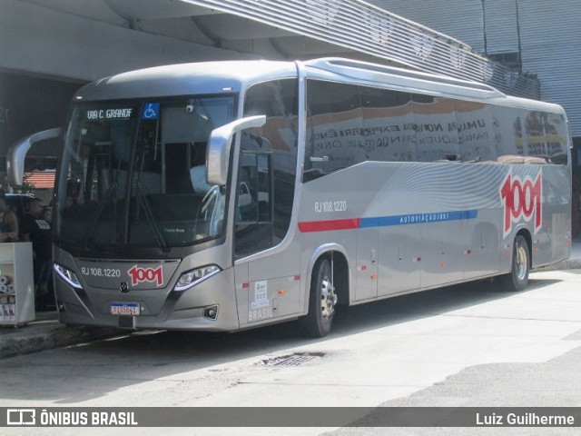 Auto Viação 1001 RJ 108.1220 na cidade de Rio de Janeiro, Rio de Janeiro, Brasil, por Luiz Guilherme. ID da foto: 9581214.