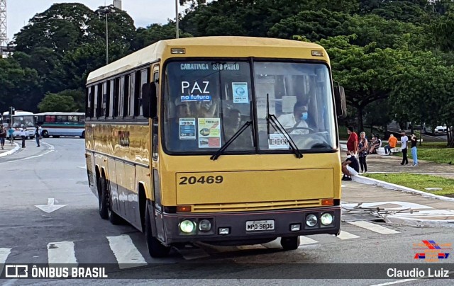 Viação Itapemirim 20469 na cidade de São Paulo, São Paulo, Brasil, por Claudio Luiz. Número da foto: #9580855.