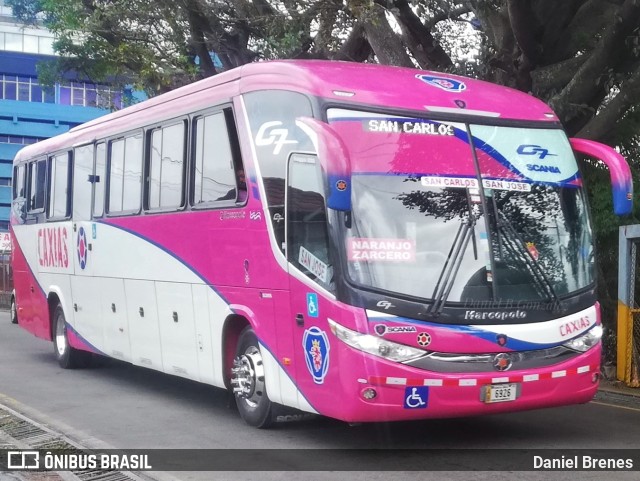 Autotransportes San José a Venecia AB 6926 na cidade de Merced, San José, San José, Costa Rica, por Daniel Brenes. Número da foto: #9580385.
