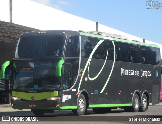 Expresso Princesa dos Campos 5852 na cidade de Ponta Grossa, Paraná, Brasil, por Gabriel Michalski. Número da foto: #9581989.