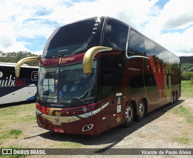 WG Turismo 7500 na cidade de Aparecida, São Paulo, Brasil, por Vicente de Paulo Alves. ID da foto: 9582403.