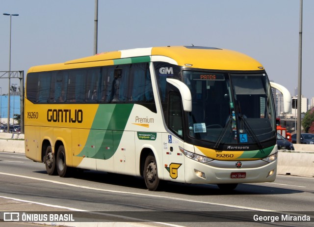 Empresa Gontijo de Transportes 19260 na cidade de São Paulo, São Paulo, Brasil, por George Miranda. ID da foto: 9580949.