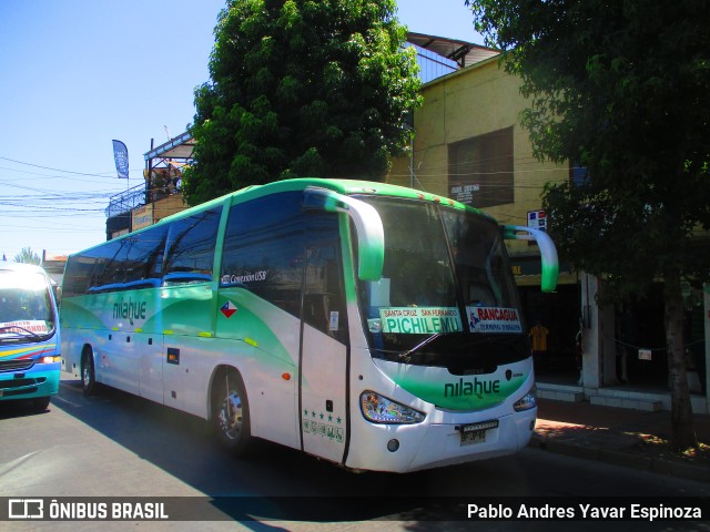 Buses Nilahue N60 na cidade de Santa Cruz, Colchagua, Libertador General Bernardo O'Higgins, Chile, por Pablo Andres Yavar Espinoza. ID da foto: 9582031.