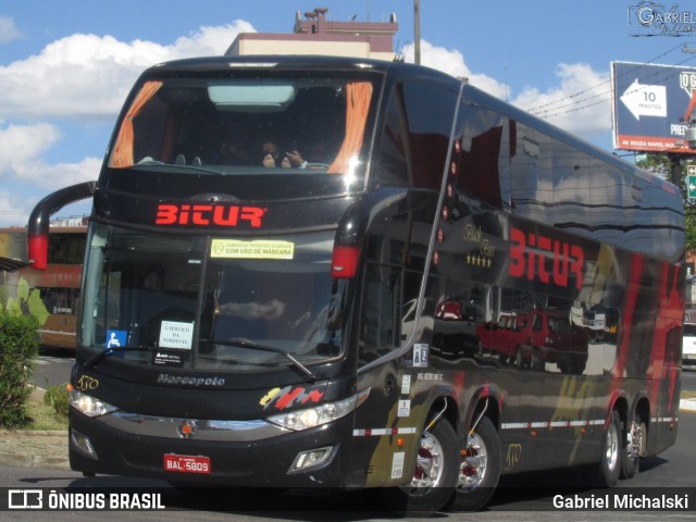 Bitur Transporte Coletivo e Turismo 1550 na cidade de Ponta Grossa, Paraná, Brasil, por Gabriel Michalski. Número da foto: #9581929.