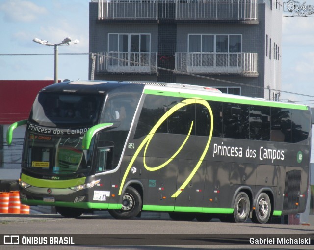 Expresso Princesa dos Campos 6854 na cidade de Ponta Grossa, Paraná, Brasil, por Gabriel Michalski. ID da foto: 9582055.