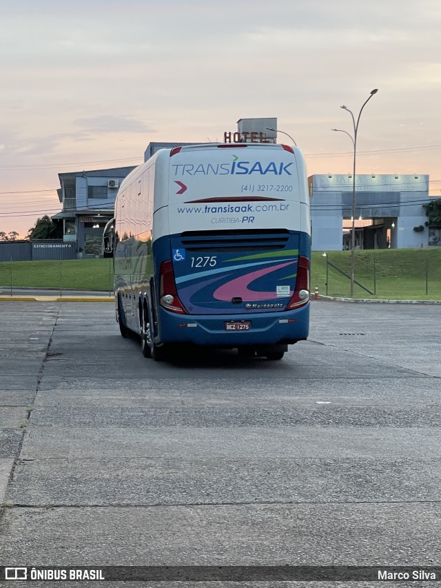 Trans Isaak Turismo 1275 na cidade de Foz do Iguaçu, Paraná, Brasil, por Marco Silva. ID da foto: 9581625.