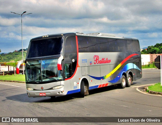Batistur Turismo 3110 na cidade de Alfenas, Minas Gerais, Brasil, por Lucas Elson de Oliveira. Número da foto: #9585016.