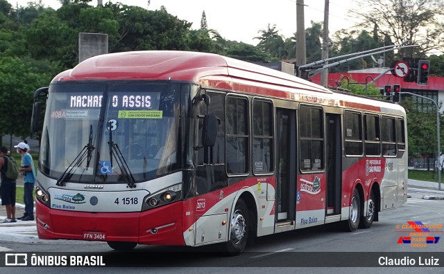 Himalaia Transportes > Ambiental Transportes Urbanos 4 1518 na cidade de São Paulo, São Paulo, Brasil, por Claudio Luiz. ID da foto: 9584198.