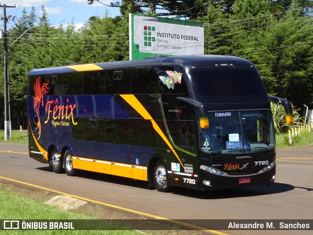 Fênix Viagens e Turismo 7720 na cidade de Palmas, Paraná, Brasil, por Alexandre M.  Sanches. Número da foto: #9584116.