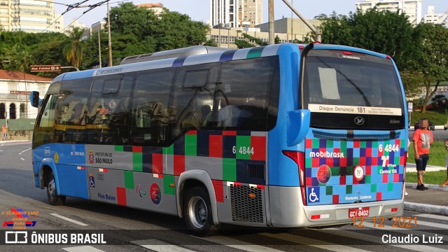 Viação Paratodos > São Jorge > Metropolitana São Paulo > Mobibrasil 6 4844 na cidade de São Paulo, São Paulo, Brasil, por Claudio Luiz. Número da foto: #9584095.