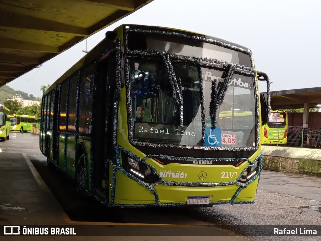 Viação Pendotiba 2.1.171 na cidade de Niterói, Rio de Janeiro, Brasil, por Rafael Lima. Número da foto: #9583981.
