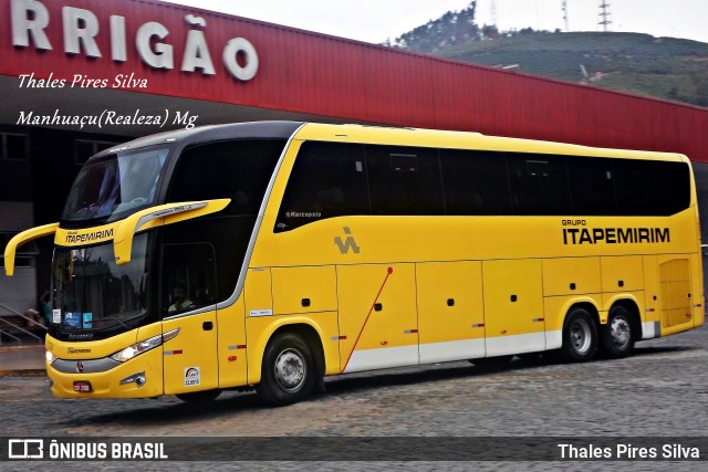Viação Itapemirim 17023 na cidade de Manhuaçu, Minas Gerais, Brasil, por Thales Pires Silva. Número da foto: #9584562.