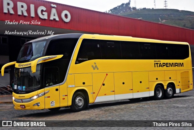 Viação Itapemirim 17023 na cidade de Manhuaçu, Minas Gerais, Brasil, por Thales Pires Silva. ID da foto: 9584562.