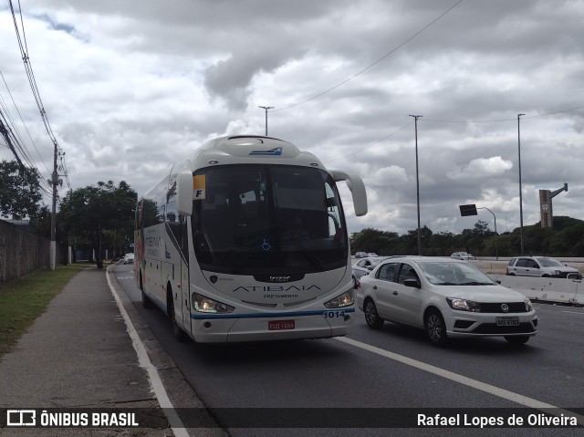 Viação Atibaia São Paulo 1014 na cidade de São Paulo, São Paulo, Brasil, por Rafael Lopes de Oliveira. ID da foto: 9584761.