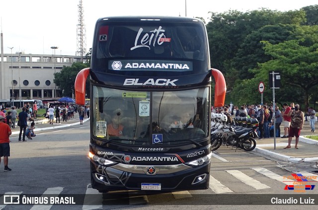 Expresso Adamantina 422101 na cidade de São Paulo, São Paulo, Brasil, por Claudio Luiz. Número da foto: #9583947.