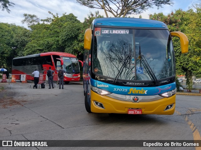Rápido Expresso Fênix Viação 37025 na cidade de São Paulo, São Paulo, Brasil, por Espedito de Brito Gomes. Número da foto: #9584968.