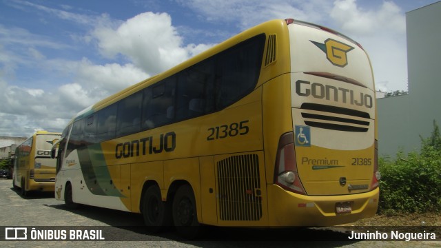 Empresa Gontijo de Transportes 21385 na cidade de Araçuaí, Minas Gerais, Brasil, por Juninho Nogueira. ID da foto: 9584975.