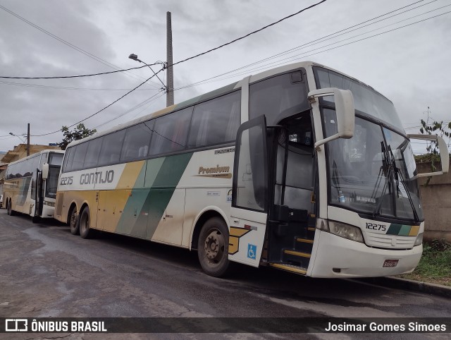 Empresa Gontijo de Transportes 12275 na cidade de Minas Novas, Minas Gerais, Brasil, por Josimar Gomes Simoes. ID da foto: 9585188.