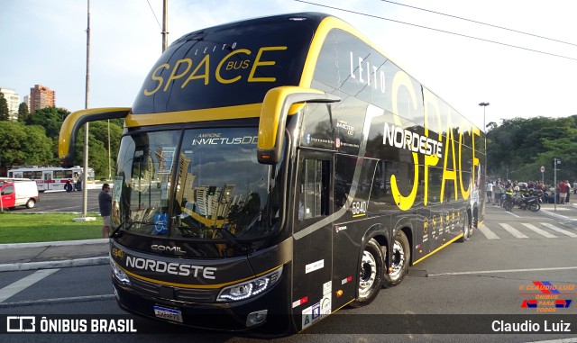 Expresso Nordeste 5840 na cidade de São Paulo, São Paulo, Brasil, por Claudio Luiz. Número da foto: #9584042.