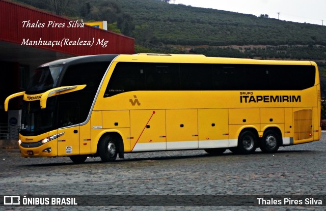 Viação Itapemirim 17023 na cidade de Manhuaçu, Minas Gerais, Brasil, por Thales Pires Silva. Número da foto: #9584518.