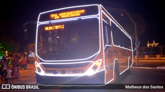 Viação Atalaia Transportes 6379 na cidade de Aracaju, Sergipe, Brasil, por Matheus dos Santos. Número da foto: #9585382.