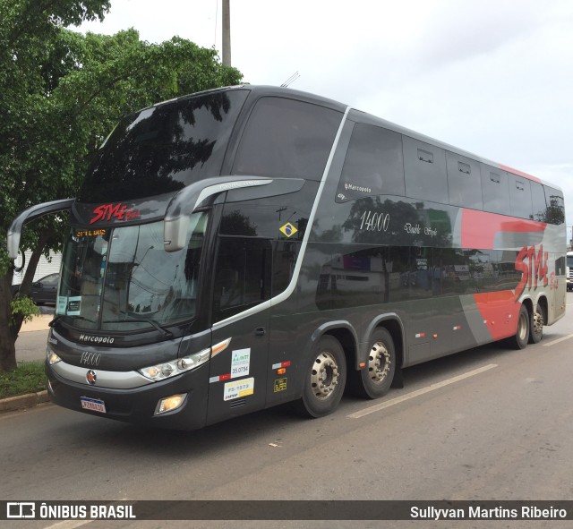 Style Bus 14000 na cidade de Anápolis, Goiás, Brasil, por Sullyvan Martins Ribeiro. ID da foto: 9584608.