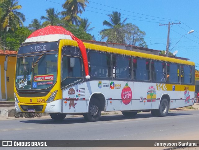 Viação Cidade de Maceió 1004 na cidade de Maceió, Alagoas, Brasil, por Jamysson Santana. Número da foto: #9588628.