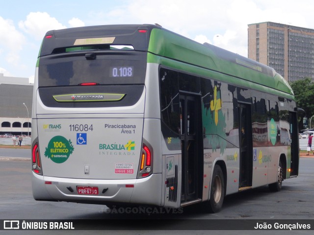 Viação Piracicabana Distrito Federal 116084 na cidade de Brasília, Distrito Federal, Brasil, por João Gonçalves. Número da foto: #9588146.
