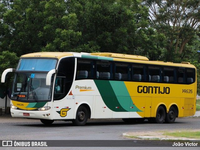 Empresa Gontijo de Transportes 14635 na cidade de Teresina, Piauí, Brasil, por João Victor. Número da foto: #9587160.