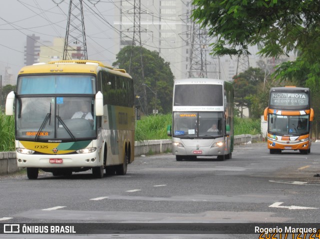 Empresa Gontijo de Transportes 17325 na cidade de São José dos Campos, São Paulo, Brasil, por Rogerio Marques. ID da foto: 9587511.