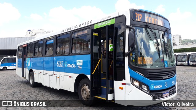 Viação Nossa Senhora das Graças A71617 na cidade de Rio de Janeiro, Rio de Janeiro, Brasil, por Victor  Oliveira. Número da foto: #9588311.