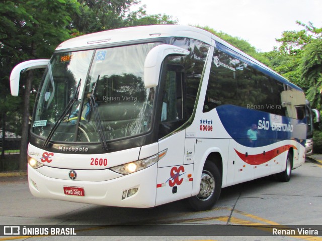 Viação São Cristóvão 2600 na cidade de São Paulo, São Paulo, Brasil, por Renan Vieira. ID da foto: 9587761.