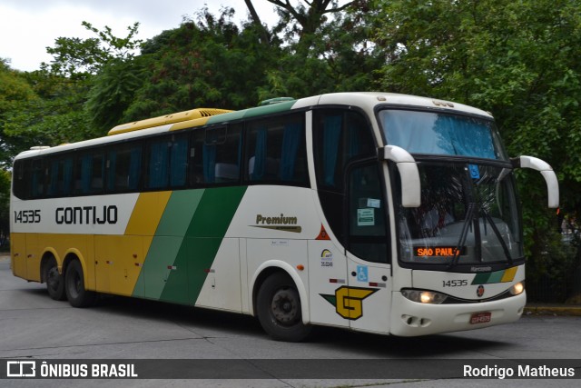 Empresa Gontijo de Transportes 14535 na cidade de São Paulo, São Paulo, Brasil, por Rodrigo Matheus. ID da foto: 9585792.