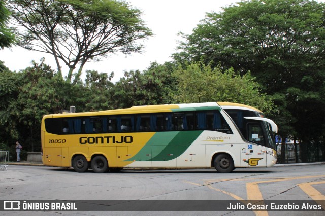 Empresa Gontijo de Transportes 18850 na cidade de São Paulo, São Paulo, Brasil, por Julio Cesar Euzebio Alves. Número da foto: #9585701.