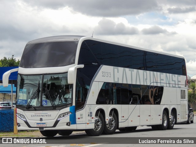 Auto Viação Catarinense 321313 na cidade de São Paulo, São Paulo, Brasil, por Luciano Ferreira da Silva. ID da foto: 9585449.