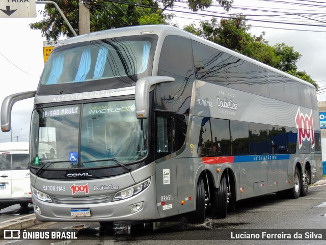 Auto Viação 1001 218307 na cidade de São Paulo, São Paulo, Brasil, por Luciano Ferreira da Silva. Número da foto: #9587185.