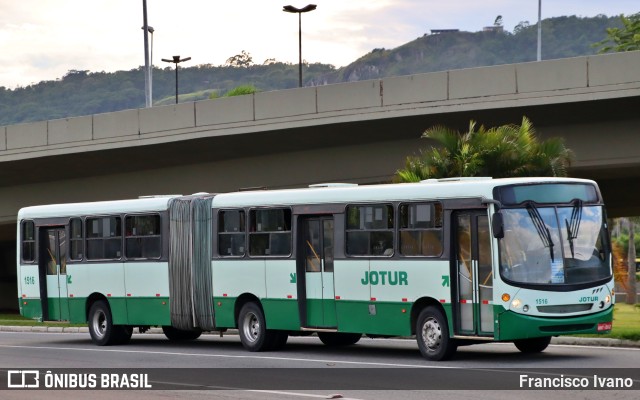 Jotur - Auto Ônibus e Turismo Josefense 1516 na cidade de Florianópolis, Santa Catarina, Brasil, por Francisco Ivano. Número da foto: #9585939.