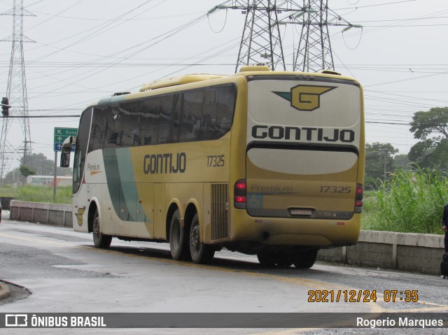 Empresa Gontijo de Transportes 17325 na cidade de São José dos Campos, São Paulo, Brasil, por Rogerio Marques. ID da foto: 9587514.